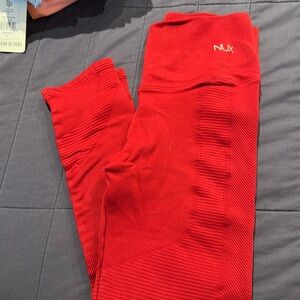 Nux One by One 7/8 legging XS red